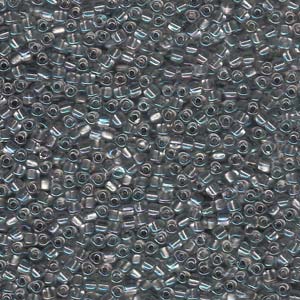 Miyuki Triangle 10/0 – 22g Tube – Colour Lined Steel