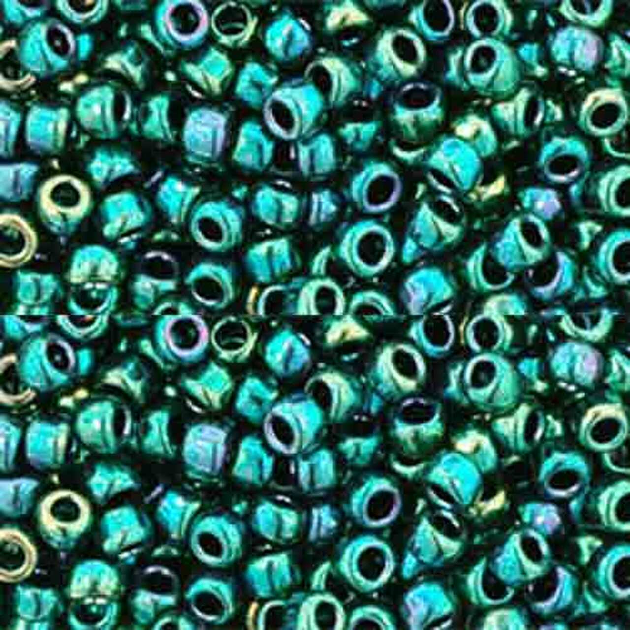 8/0 Toho Seed Beads - 10g Bag – Higher Metallic June Bug