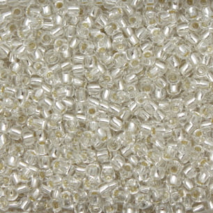 8/0 Toho Seed Beads - 10g Bag – Silver Lined Crystal