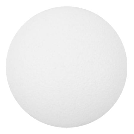 Czech Glass Cabochon 25mm – White Light Matte