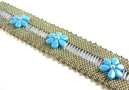 April Showers Bracelet Pattern - Instant Download or Printed copy