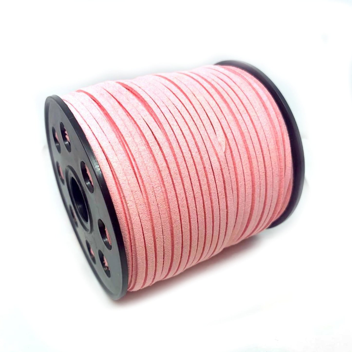 3mm Baby Pink Microfiber Suede per meter