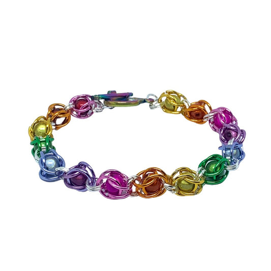 Captured Bead Chainmaille Tutorial - Instant Download or Printed Copy
