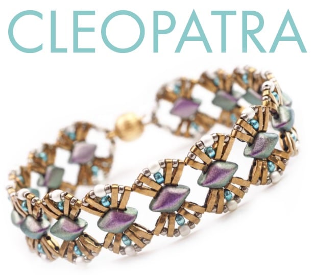 Cleopatra Bracelet Pattern by Erika Sandor - Downloadable