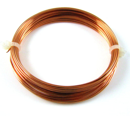 2mm Bare Copper Wire – 2 Meter Coil