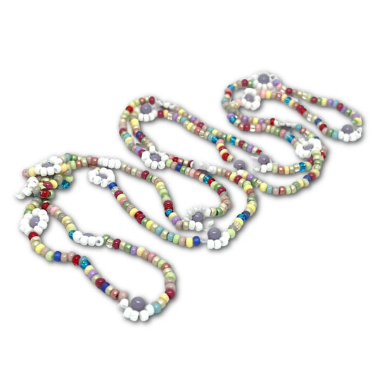 Daisy Chain Necklace Kit – Beginners – Pastel