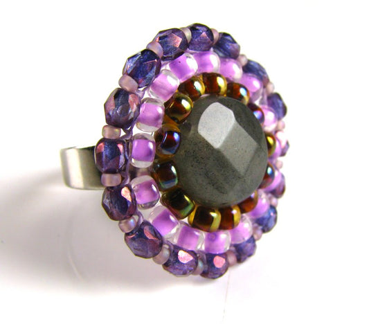 Brick Stitch Festival Ring Pattern - Instant Download or Printed Copy