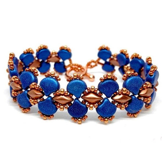 Ginko Bead Bracelet Pattern - Instant Download or Printed Copy