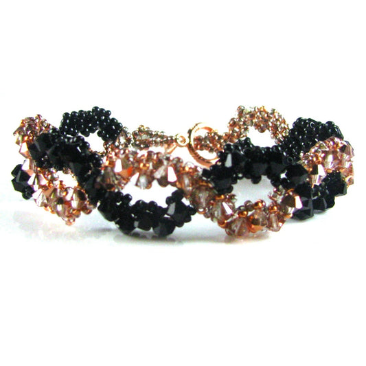 Hexicomb Bracelet Pattern - Instant Download or Printed Copy
