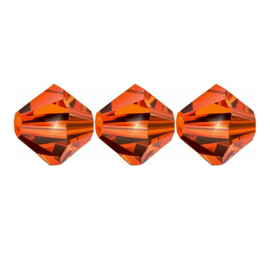 3mm Preciosa Bicones – Hyacinth – Pack of 30