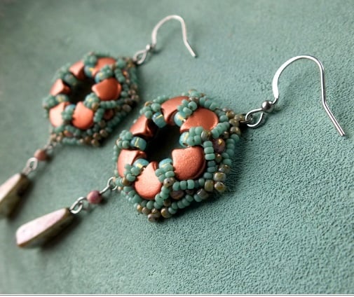 Lace Earring Pattern - Downloadable