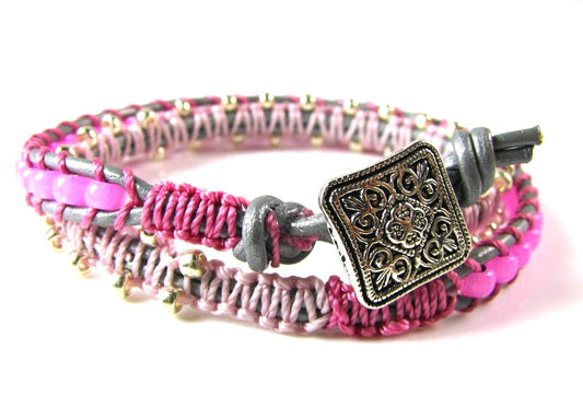 Micro Macrame Wrap Worksheet – Downloadable