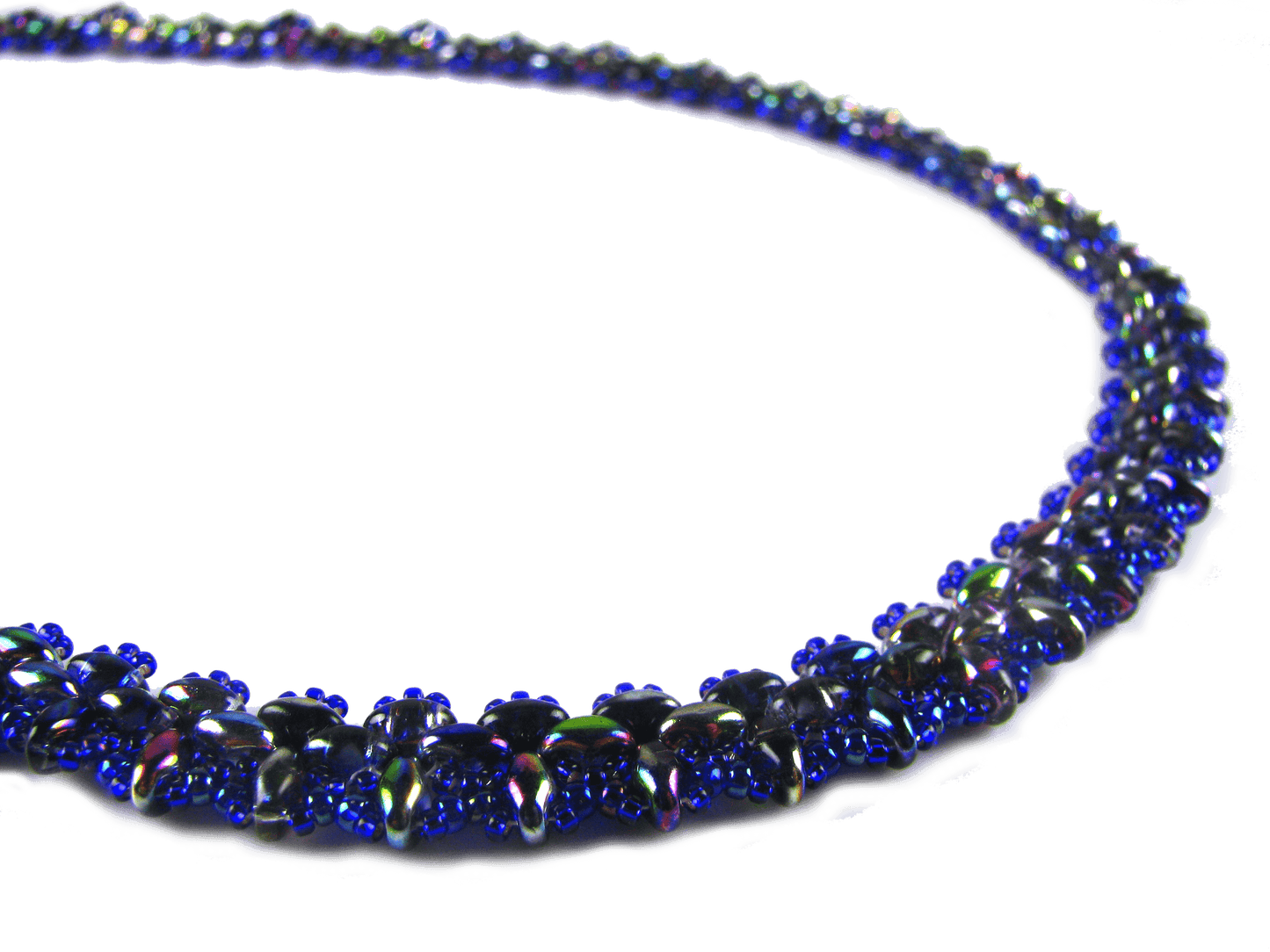 Meander SuperDuo Necklace Pattern - Downloadable