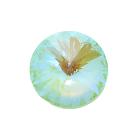 Aurora Rivoli 12mm Chaton – Crystal Mint Green Delite