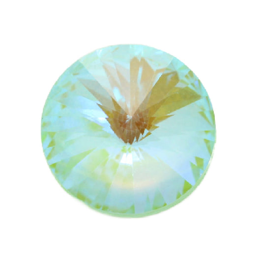 Aurora Rivoli 14mm Chaton – Crystal Mint Green Delite
