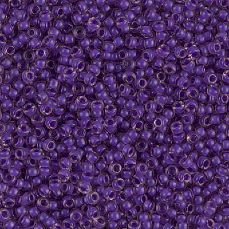 11/0 Miyuki Seed Beads 25g Bag – SF Dk Lilac Lined Light Amethyst - Colour 1932