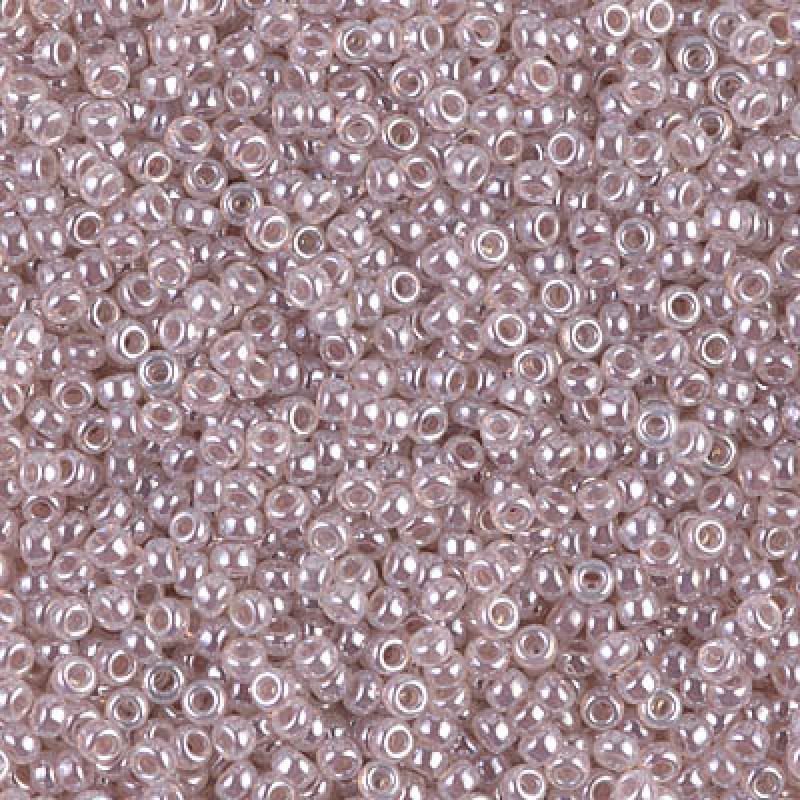 11/0 Miyuki Seed Beads - 25g Bag – Light Mauve Ceylon - Colour 542
