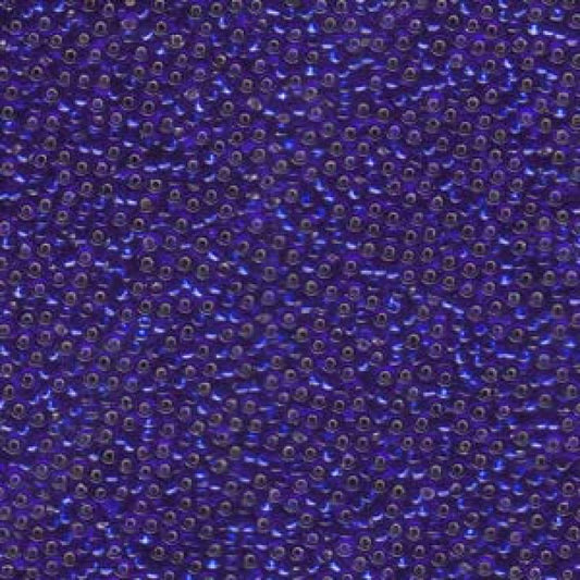 11/0 Miyuki Seed Beads - 25g Bag – Silver Lined Cobalt Blue - Colour 20