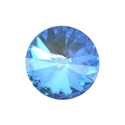 Aurora Rivoli 12mm Chaton - Crystal Ocean Delite