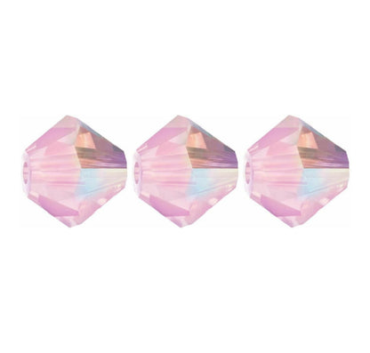 4mm Preciosa Bicones – Pink Sapphire – Pack of 30