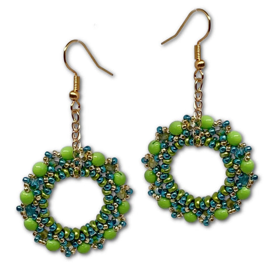 Festival Hoop Earring Kit - Pistachio