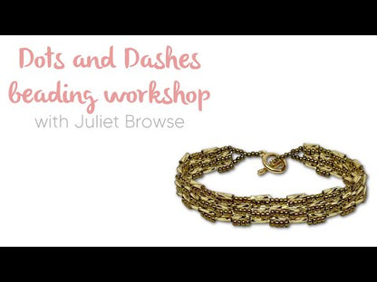 Dots and Dashes Bracelet Kit - Carnival  Gold