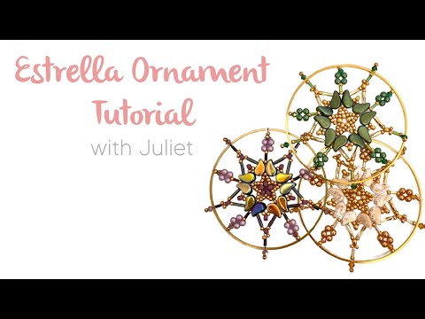 Estrella Christmas Ornament Kit - Gold