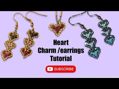 Simple Heart Ring Pattern by Hannah - Instant Download or Printed Copy