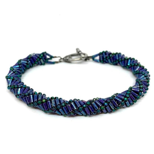 Petite Prism Bracelet Kit – Beginners – Peacock