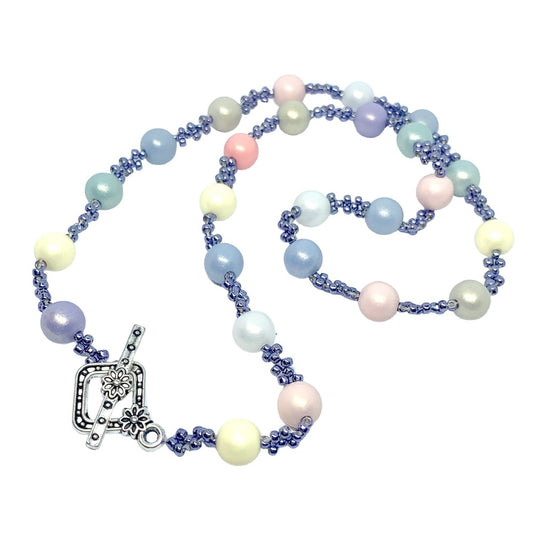 Shimmer Pearl Necklace Pattern - Instant Download or Printed Copy