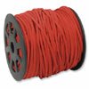 3mm Red Microfiber Suede per meter