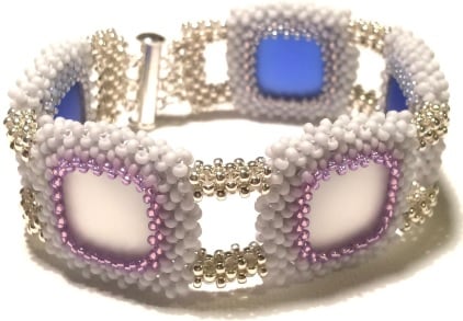 Reversible Bracelet Pattern by Susie Hoad - Instant Download or Printed Copy