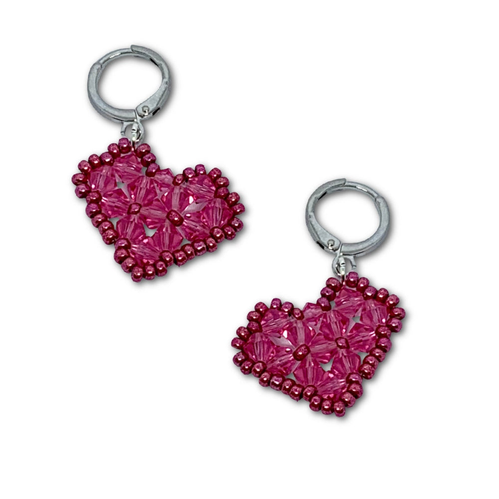 Beaded Crystal Heart Photo Tutorial - Instant Download or Printed Copy