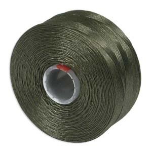 S-Lon Nylon Thread – Olive – Grade D