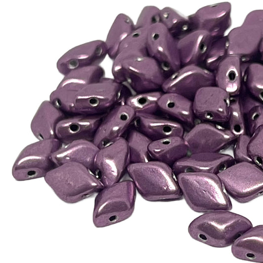 GemDuo 2-Hole 5x8mm – Saturated Metallic Grape – 5g