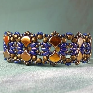Shiraz Bracelet Pattern - Instant Download or Printed Copy