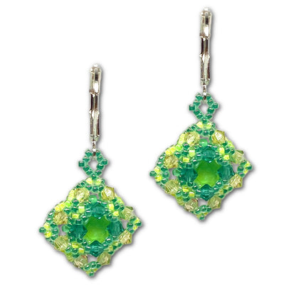 Sparkle Square Earring Kit by Ruxandra Puscas - Absinthe