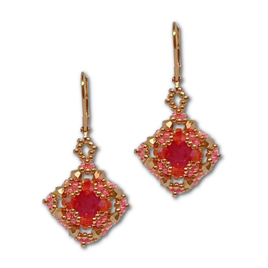Sparkle Square Earring Kit by Ruxandra Puscas - The Golden Hour