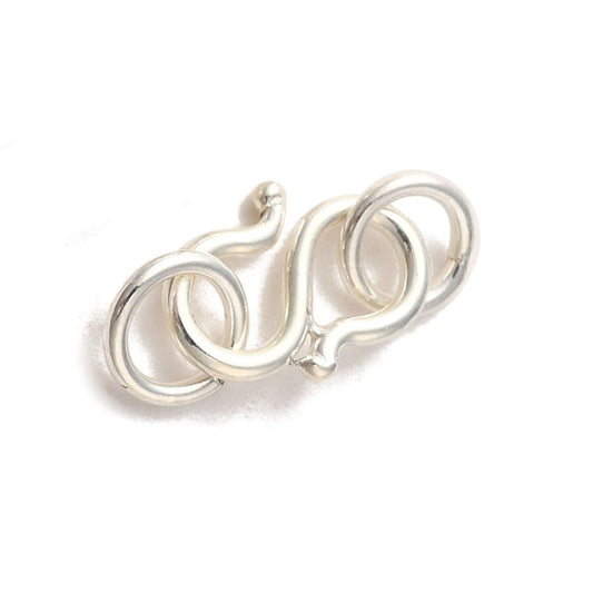 Sterling Silver S-Hook Clasp 16mm