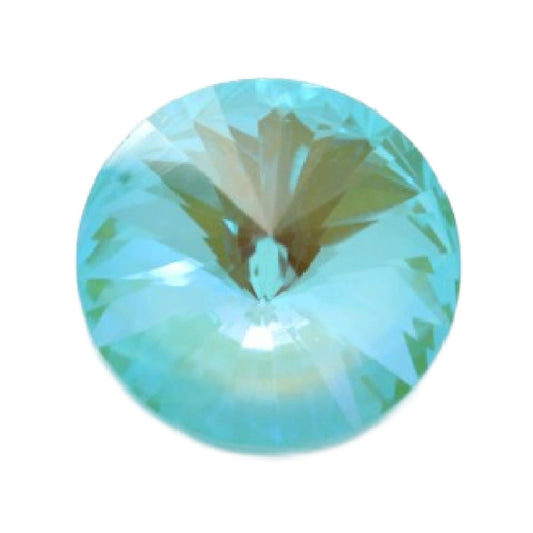 Aurora Rivoli 14mm Chaton – Crystal Summer Blue Delite