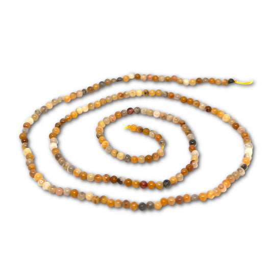2mm Sunshine Agate Gemstone Bead Strand - Approx 180 Beads
