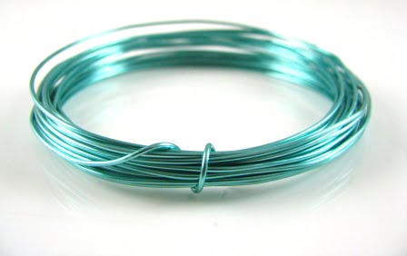 0.9mm Coloured Wire - 5 meters - Supa Ice Blue