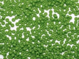 11/0 Miyuki Seed Beads - 25g Bag – Opaque Jade Green - Colour 411