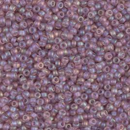 11/0 Miyuki Seed Beads - 25g Bag – Transparent Smoky Amethyst AB – Colour 142FR