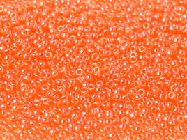 11/0 Miyuki Seed Beads - 25g Bag – Orange Luster – Colour 165