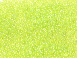 11/0 Miyuki Seed Beads - 25g Bag – Lime Yellow Luster – Colour 172