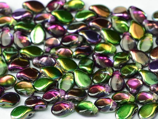 Preciosa 5x7mm Pip Beads – Pack of 30 –  Magic Orchid