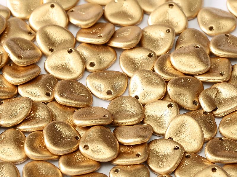 Rose Petals 8 x 7 mm Aztec Gold 100Pcs