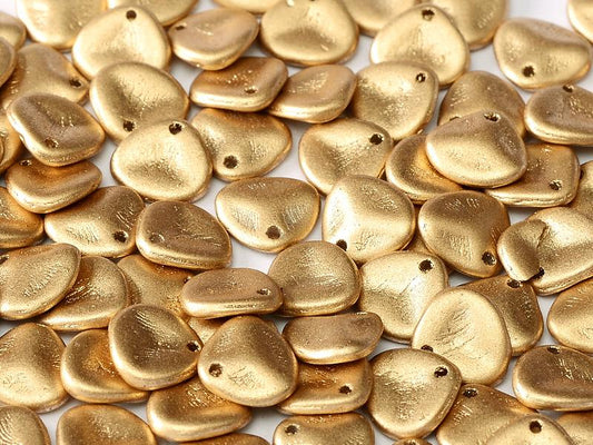 Rose Petals 8 x 7 mm Aztec Gold 100Pcs