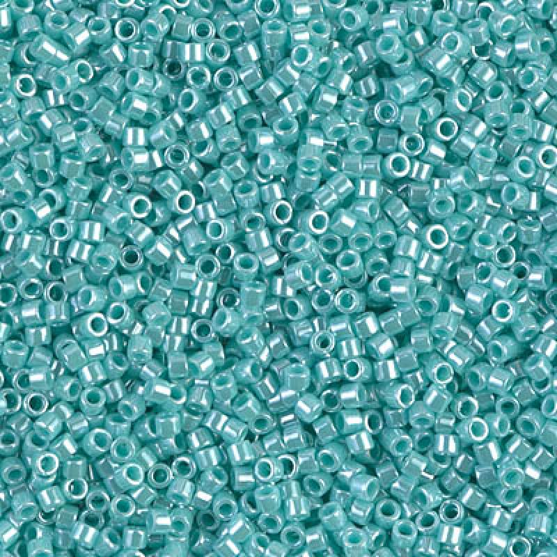 15/0 - Miyuki Delica - 5g Bag - Opaque Sea Opal Luster - DBS1567